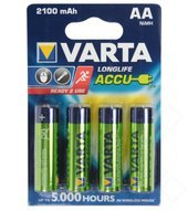 VARTA Akku 4 Stück 2100 mAh (HR6*AA) 4008496550692 2100mAh