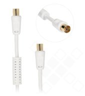 goobay HF Antennenkabel 0150-G 1.5m - white 4040849672767