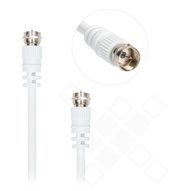 goobay Sat Antennenkabel 0150 1.5m - white 4040849117213