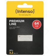 Intenso Speicherstick USB 3.0 Premium Line 64GB - silver 4034303020683 3534490