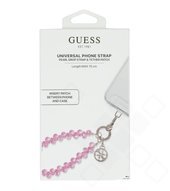 Guess Crystals with Charm Universal Hand Strap - pink 3666339546731 GUUCMDG4CP