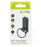 goobay USB--Ethernet-Adapter - black 4040849765797
