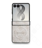 Guess PU Leather 4G Magnetic Case für F776B Samsung Galaxy Z Flip8 - pink