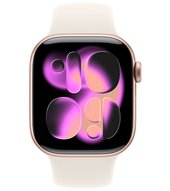 Apple Watch 11 AL 42 mm rose gold Sport (MEU44ZR/A) M/L - blassrosa