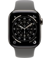 Apple Watch 11 5G 42 mm titan natur Sport (MF8M4ZR/A) S/M - steingrau