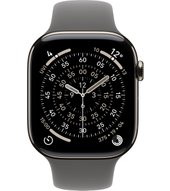Apple Watch 11 5G 46 mm titan natur Sport (MFCX4ZR/A) M/L - steingrau