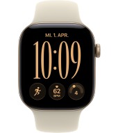 Apple Watch 12 AL 42 mm lichtgold Sport (MJED4ZR/A) S/M - sand