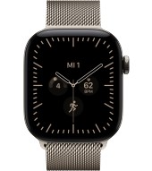 Apple Watch 12 42 mm 5G titan natur Milanaise Loop (MJGH4ZR/A) - natur
