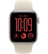 Apple Watch SE 2025 AL 40 mm polarstern Sport (MJKW4ZR/A) M/L - sand