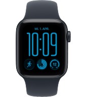 Apple Watch SE 2025 AL 5G 40 mm mitternacht Sport (MJLG4ZR/A) S/M - navy blau